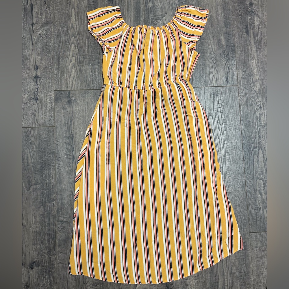 Art Class Dress Striped Dress Jumpsuit Girls 7-8